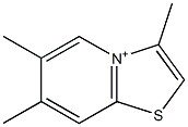 3,6,7-trimethyl[1,3]thiazolo[3,2-a]pyridin-4-ium