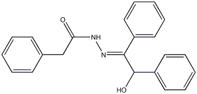 N'-(2-hydroxy-1,2-diphenylethylidene)-2-phenylacetohydrazide