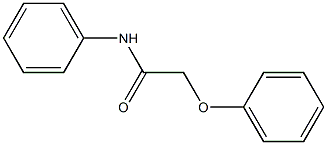 2-phenoxy-N-phenylacetamide 结构式