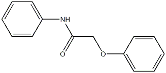 2-phenoxy-N-phenylacetamide 化学構造式