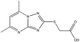  [(5,7-dimethyl[1,2,4]triazolo[1,5-a]pyrimidin-2-yl)sulfanyl]acetic acid