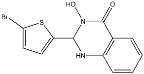 2-(5-bromo-2-thienyl)-3-hydroxy-2,3-dihydro-4(1H)-quinazolinone