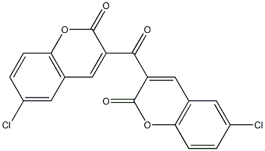 6-chloro-3-[(6-chloro-2-oxo-2H-chromen-3-yl)carbonyl]-2H-chromen-2-one