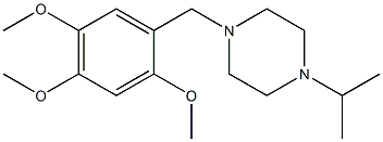 1-isopropyl-4-(2,4,5-trimethoxybenzyl)piperazine