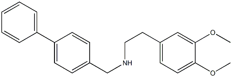 N-([1,1'-biphenyl]-4-ylmethyl)-N-[2-(3,4-dimethoxyphenyl)ethyl]amine