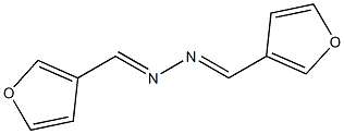 3-furaldehyde (3-furylmethylene)hydrazone Structure