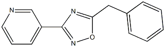 3-(5-benzyl-1,2,4-oxadiazol-3-yl)pyridine