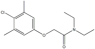  2-(4-chloro-3,5-dimethylphenoxy)-N,N-diethylacetamide