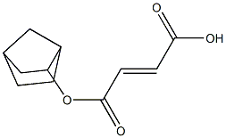 4-(bicyclo[2.2.1]hept-2-yloxy)-4-oxo-2-butenoic acid Structure