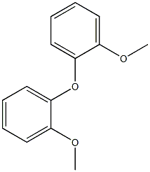 1-methoxy-2-(2-methoxyphenoxy)benzene Struktur