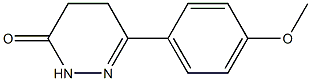 6-(4-methoxyphenyl)-4,5-dihydropyridazin-3(2H)-one Structure