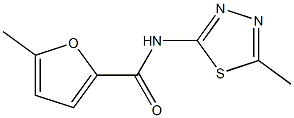 5-methyl-N-(5-methyl-1,3,4-thiadiazol-2-yl)-2-furamide|