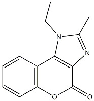 1-ethyl-2-methylchromeno[3,4-d]imidazol-4(1H)-one 结构式