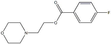 2-(4-morpholinyl)ethyl 4-fluorobenzoate