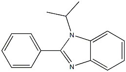 1-(1-methylethyl)-2-phenyl-1H-benzimidazole Structure