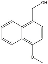 (4-methoxy-1-naphthyl)methanol Struktur