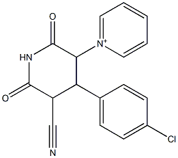  1-[4-(4-chlorophenyl)-5-cyano-2,6-dioxo-3-piperidinyl]pyridinium