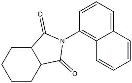 2-(1-naphthyl)hexahydro-1H-isoindole-1,3(2H)-dione Structure