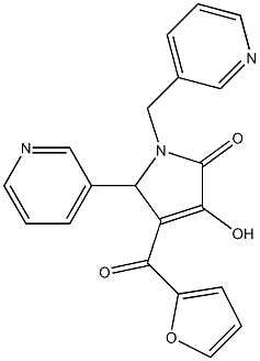  4-(2-furoyl)-3-hydroxy-5-pyridin-3-yl-1-(pyridin-3-ylmethyl)-1,5-dihydro-2H-pyrrol-2-one