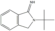 2-tert-butyl-1-isoindolinimine Struktur