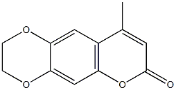  9-methyl-2,3-dihydro-7H-[1,4]dioxino[2,3-g]chromen-7-one