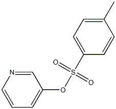 pyridin-3-yl 4-methylbenzenesulfonate Struktur