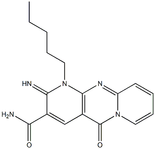 2-imino-5-oxo-1-pentyl-1,5-dihydro-2H-dipyrido[1,2-a:2,3-d]pyrimidine-3-carboxamide|