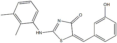 2-(2,3-dimethylanilino)-5-(3-hydroxybenzylidene)-1,3-thiazol-4(5H)-one