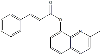  2-methyl-8-quinolinyl 3-phenylacrylate