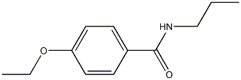 4-ethoxy-N-propylbenzamide Struktur