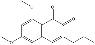  6,8-dimethoxy-3-propyl-1,2-naphthalenedione