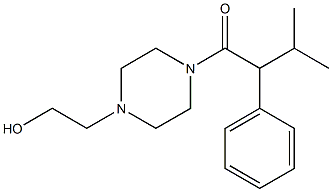 2-[4-(3-methyl-2-phenylbutanoyl)-1-piperazinyl]ethanol