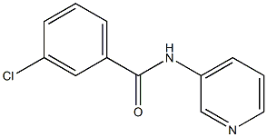 3-chloro-N-(3-pyridinyl)benzamide Structure