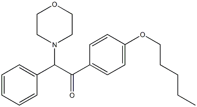 2-morpholin-4-yl-1-[4-(pentyloxy)phenyl]-2-phenylethanone