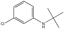 N-(tert-butyl)-N-(3-chlorophenyl)amine Structure