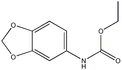ethyl 1,3-benzodioxol-5-ylcarbamate Struktur