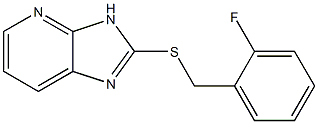  2-fluorobenzyl 3H-imidazo[4,5-b]pyridin-2-yl sulfide