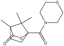 4,7,7-trimethyl-1-(morpholin-4-ylcarbonyl)-2-oxabicyclo[2.2.1]heptan-3-one