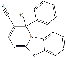 4-hydroxy-4-phenyl-4H-pyrimido[2,1-b][1,3]benzothiazole-3-carbonitrile