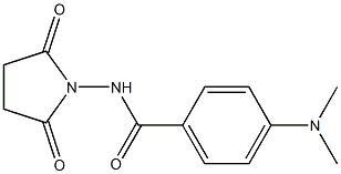 4-(dimethylamino)-N-(2,5-dioxopyrrolidin-1-yl)benzamide Structure