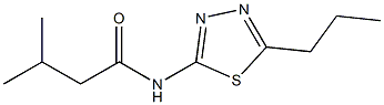  3-methyl-N-(5-propyl-1,3,4-thiadiazol-2-yl)butanamide