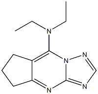 N,N-diethyl-6,7-dihydro-5H-cyclopenta[d][1,2,4]triazolo[1,5-a]pyrimidin-8-amine