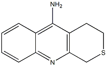 3,4-dihydro-1H-thiopyrano[3,4-b]quinolin-5-ylamine 结构式