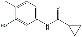 N-(3-hydroxy-4-methylphenyl)cyclopropanecarboxamide Structure