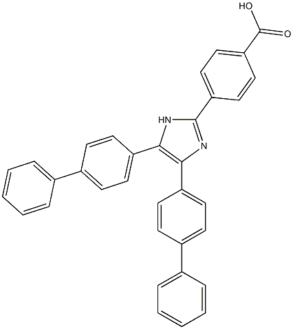 4-(4,5-di[1,1'-biphenyl]-4-yl-1H-imidazol-2-yl)benzoic acid