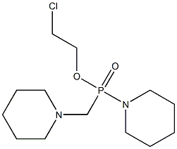 2-chloroethyl 1-piperidinyl(1-piperidinylmethyl)phosphinate