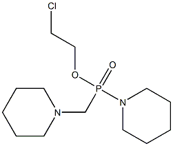  2-chloroethyl 1-piperidinyl(1-piperidinylmethyl)phosphinate