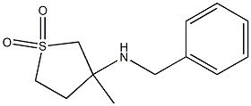 N-benzyl-3-methyltetrahydro-3-thiophenamine 1,1-dioxide Structure