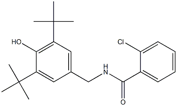 2-chloro-N-(3,5-ditert-butyl-4-hydroxybenzyl)benzamide
