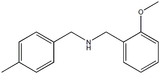 (2-methoxyphenyl)-N-(4-methylbenzyl)methanamine,,结构式
